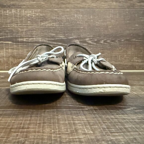 Sperry Top-Sider Taupe Sequin Slip-On Loafer – Size 10 - Picture 6 of 11